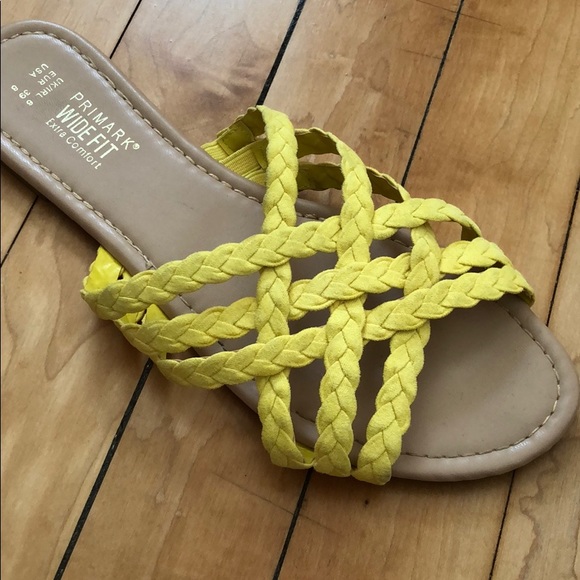 primark yellow shoes
